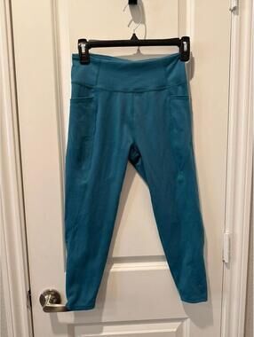 Freely Blue High-Waisted Leggings Large